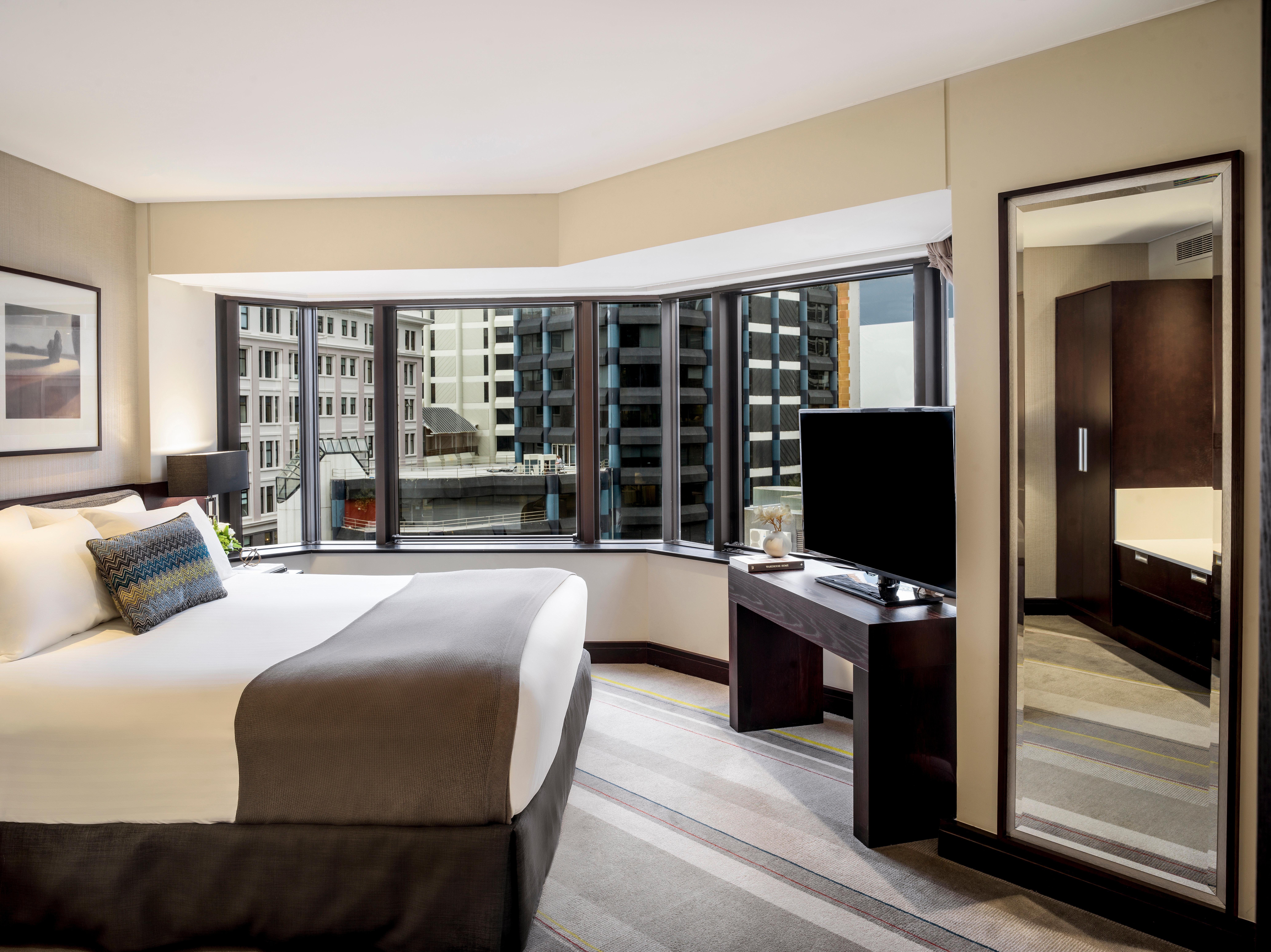 Отель Intercontinental Wellington By Ihg Экстерьер фото A bedroom at the hotel