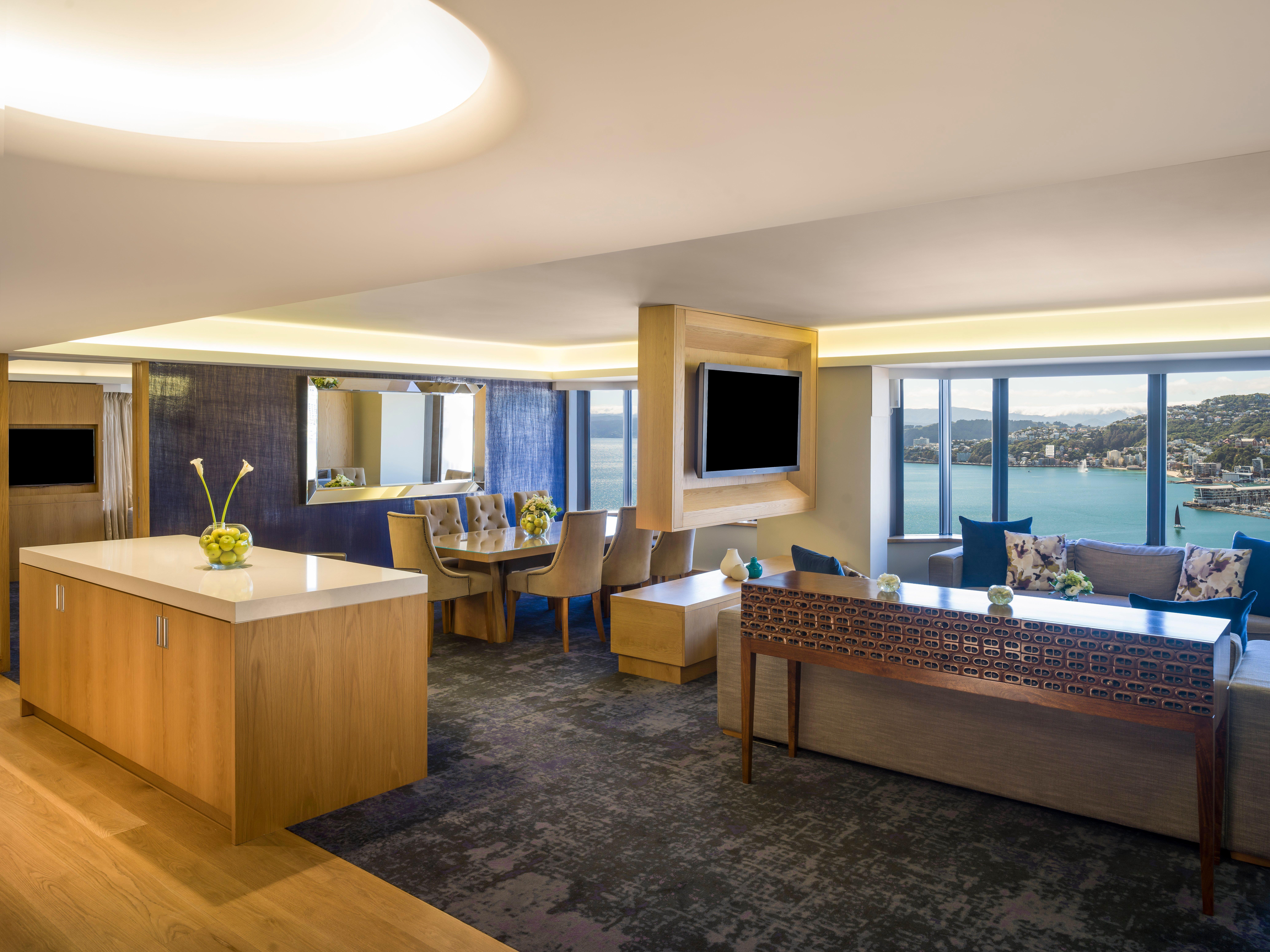 Отель Intercontinental Wellington By Ihg Экстерьер фото A suite at the hotel