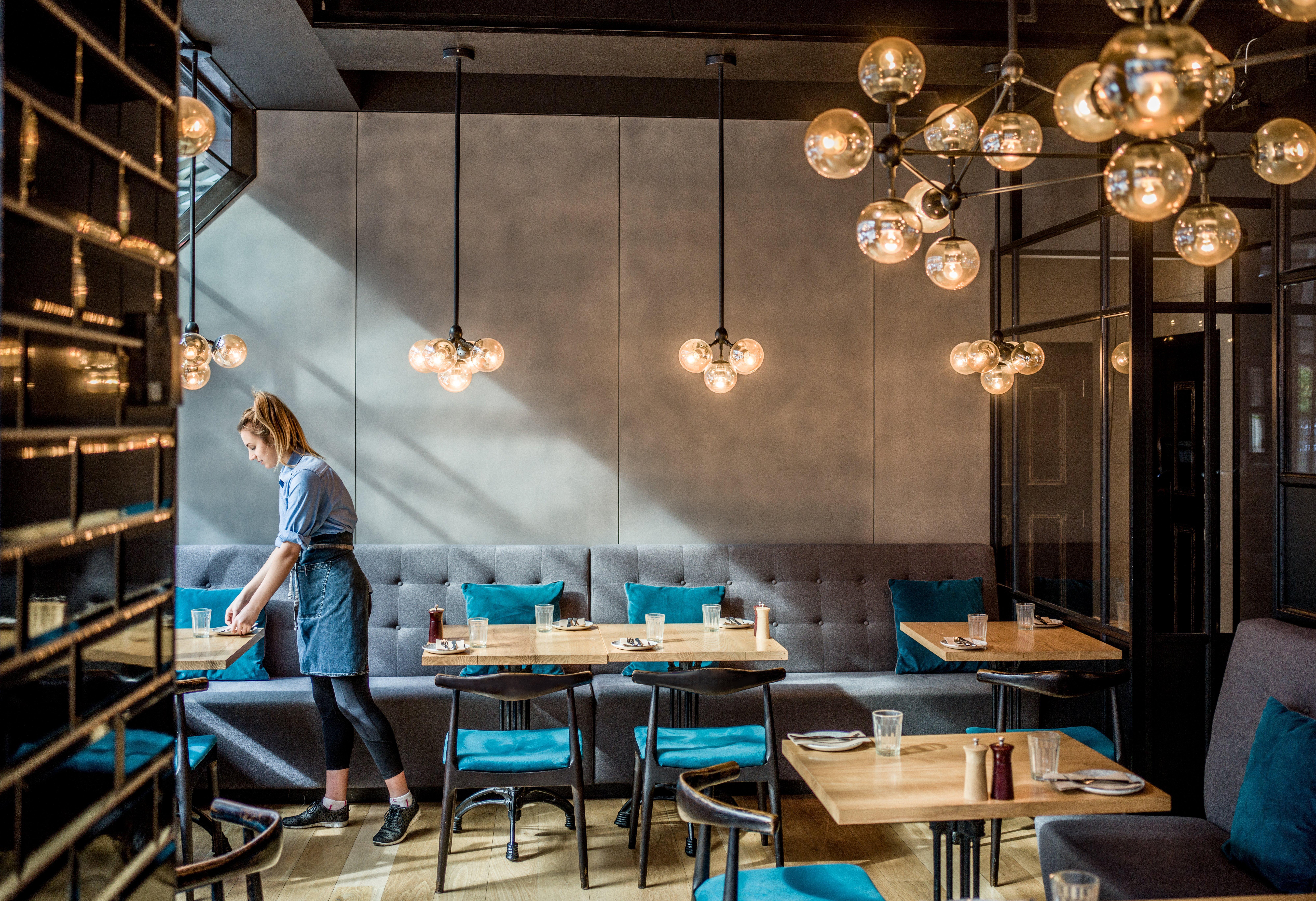 Отель Intercontinental Wellington By Ihg Экстерьер фото Restaurant interior