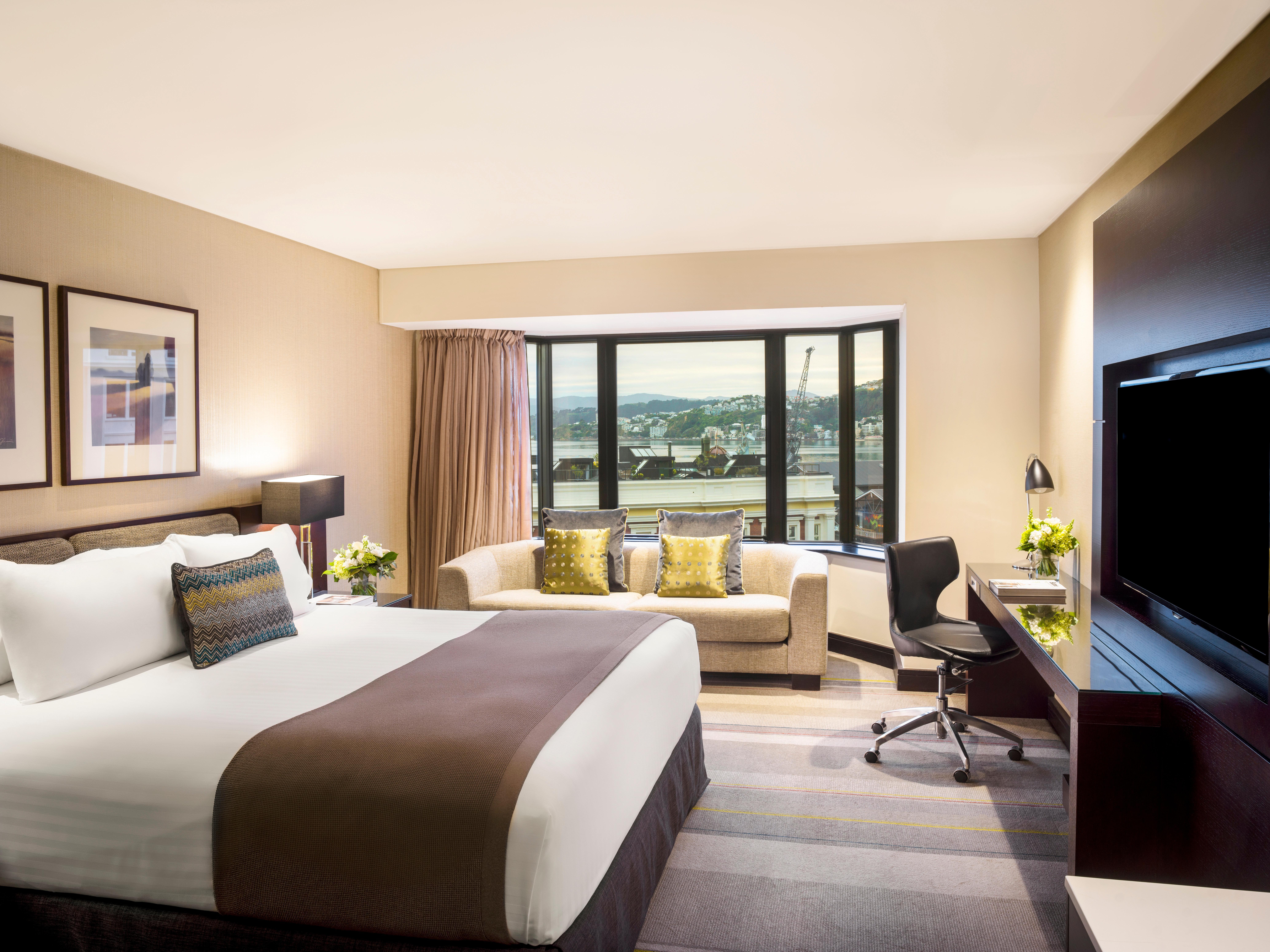 Отель Intercontinental Wellington By Ihg Экстерьер фото A room at the hotel