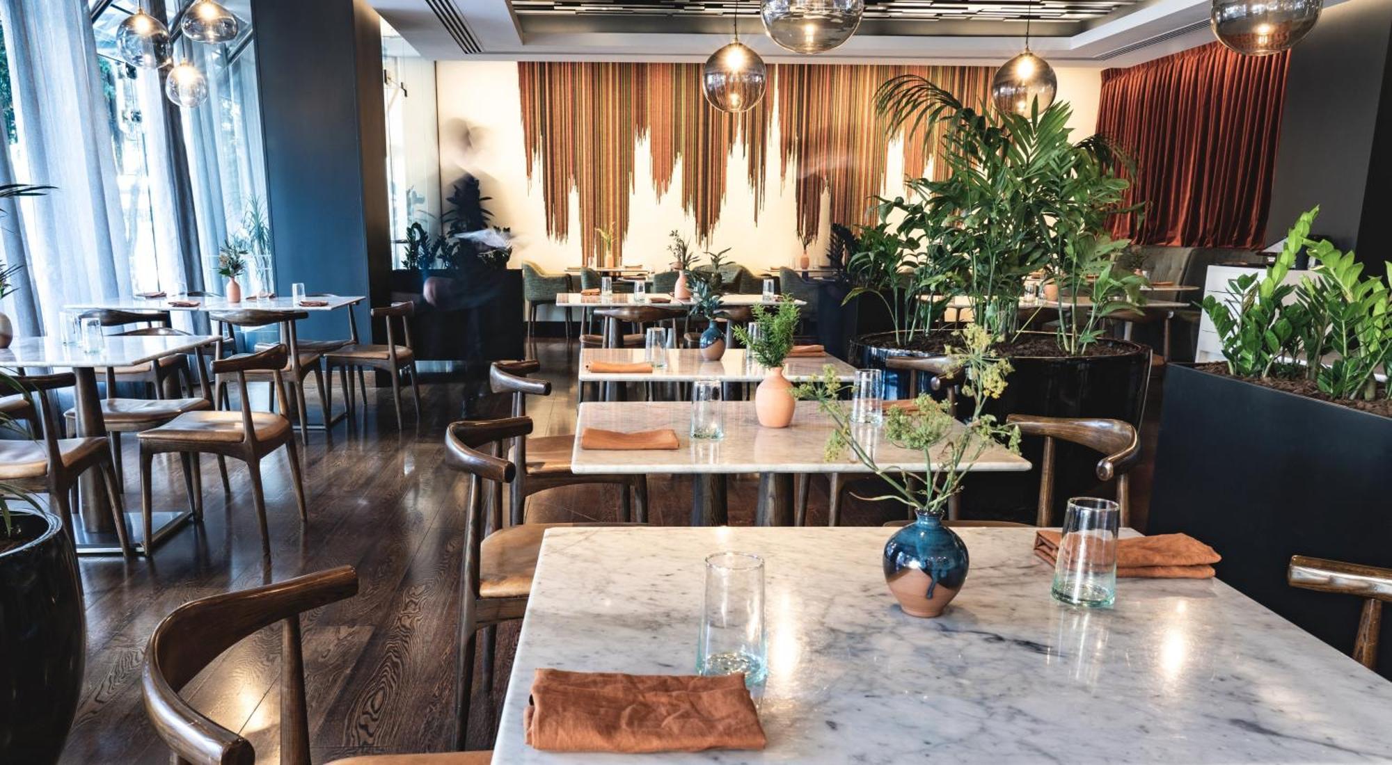 Отель Intercontinental Wellington By Ihg Экстерьер фото Interior of the restaurant