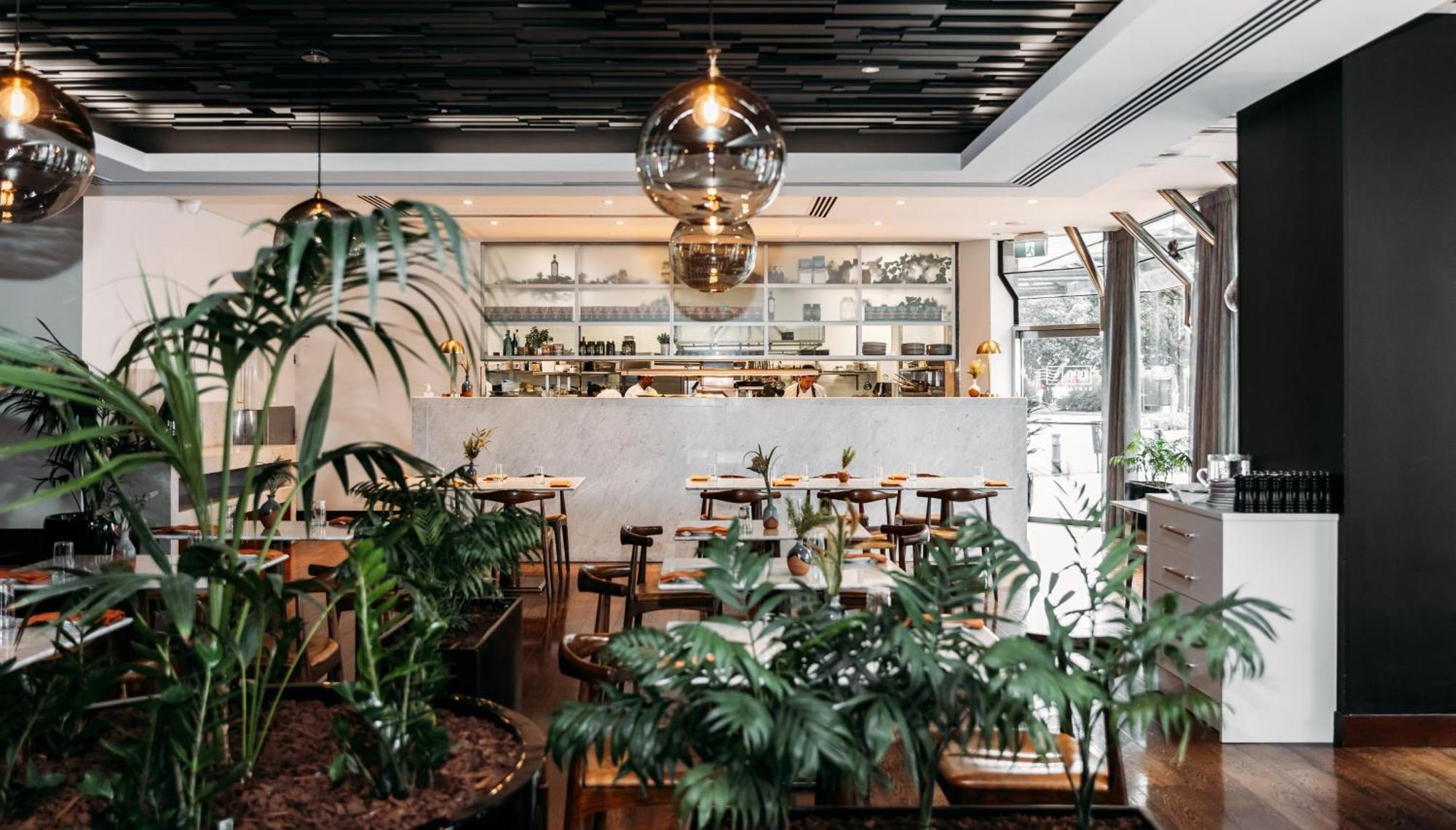 Отель Intercontinental Wellington By Ihg Экстерьер фото The interior of the restaurant