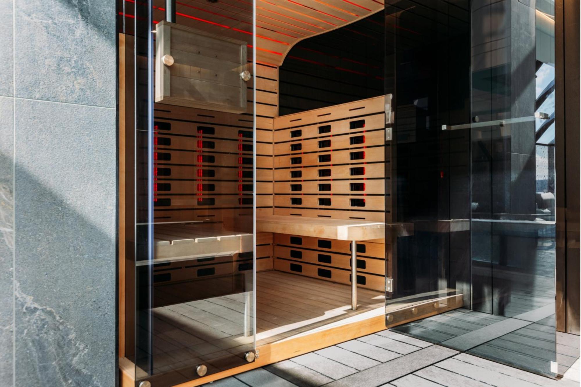 Отель Intercontinental Wellington By Ihg Экстерьер фото A modern infrared sauna